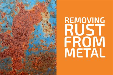 how to remove rust from metal lunch box|removing rust from metal remote.